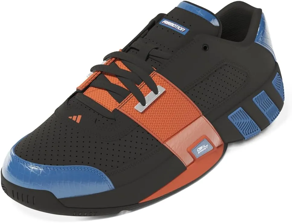 adidas Mens Agent Gil Restomod Basketball Sneakers Shoes - Black