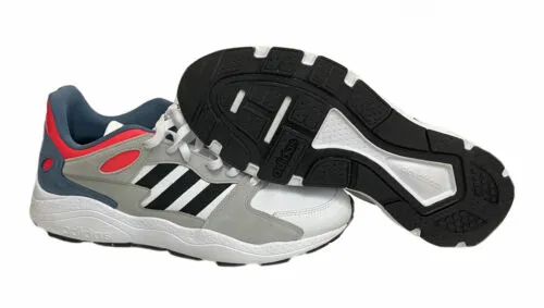 Adidas Men's Cross Training Cloudfoam Athletic Shoes White Blue Size 13
