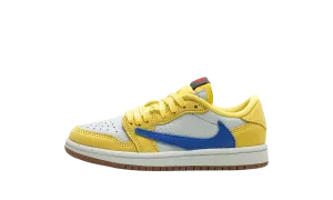 Air Jordan 1 Low OG x Travis Scott 'Canary'(TD & PS)