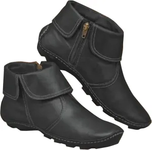 Ankle Boots for Women Brown Booties for Women Comfortable Boots for Women Flat Boot Laces Lightweight Cute Round Toe Cut Out Chunky Stacked Heel Slip on