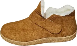 Ankle Boots for Women, Winter Ankle Boots Suede Upper Cozy Fur Lined Winter Boots For Indoor Outdoor Short Booties