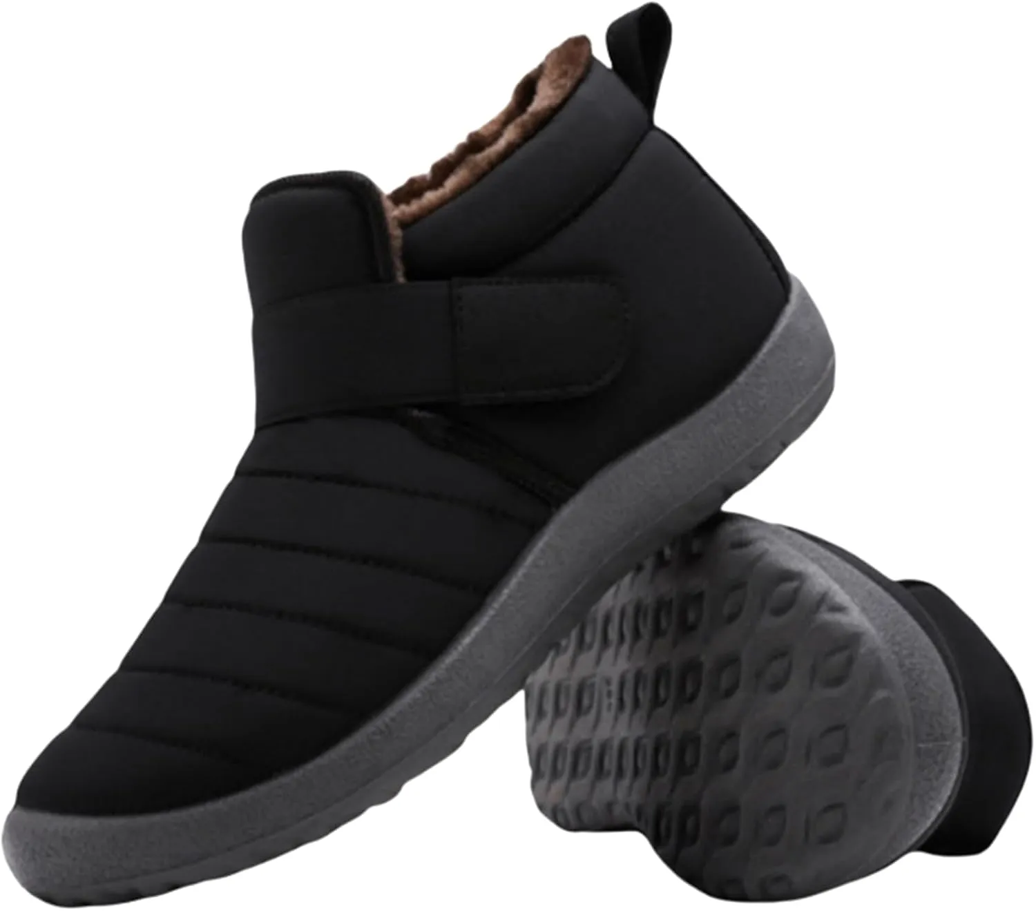 Anthoern Shoes Men's Waterproof Fashion Shoes Handmade Suede High Boots Non-Slip Breathable Lightweight Shoes