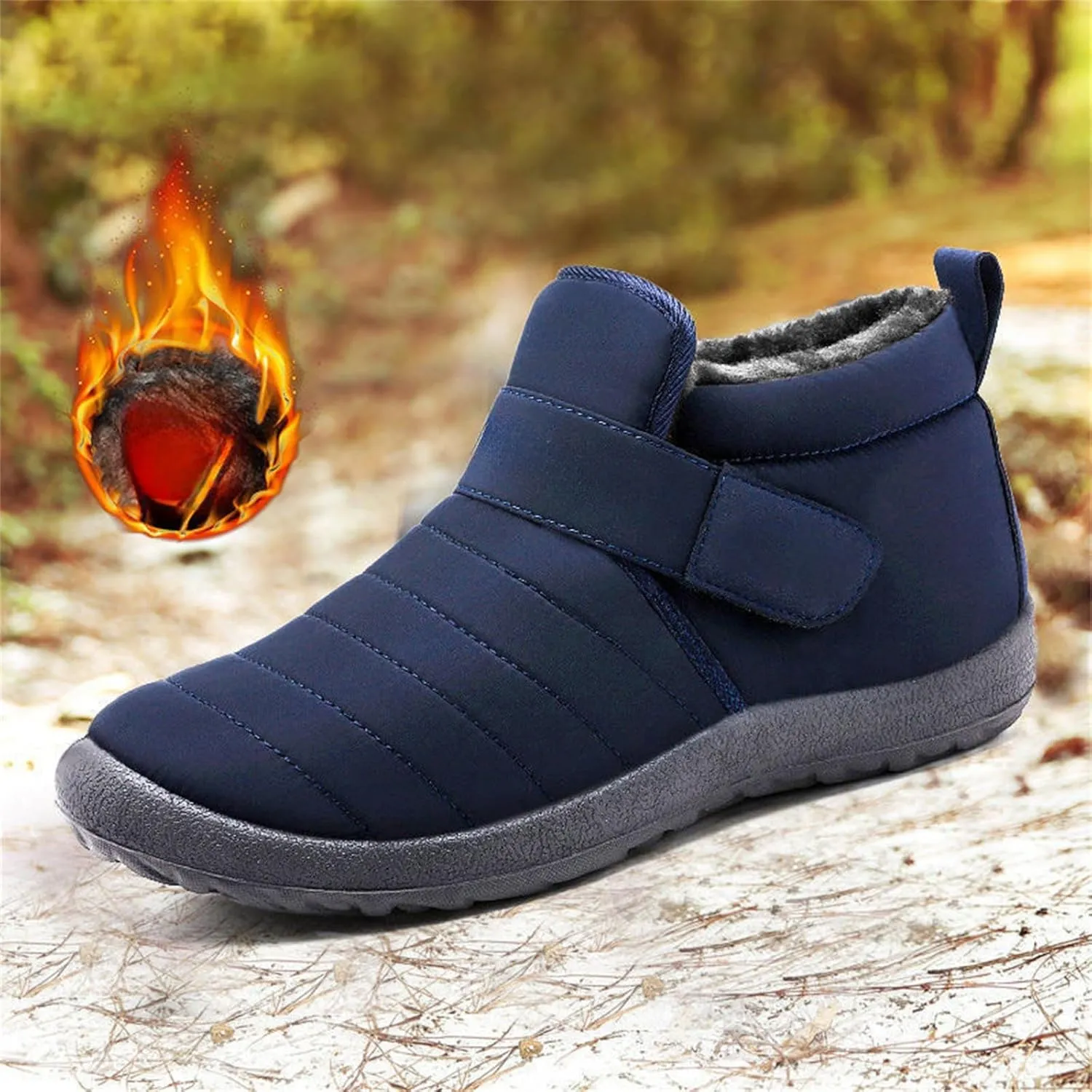 Anthoern Shoes Men's Waterproof Fashion Shoes Handmade Suede High Boots Non-Slip Breathable Lightweight Shoes