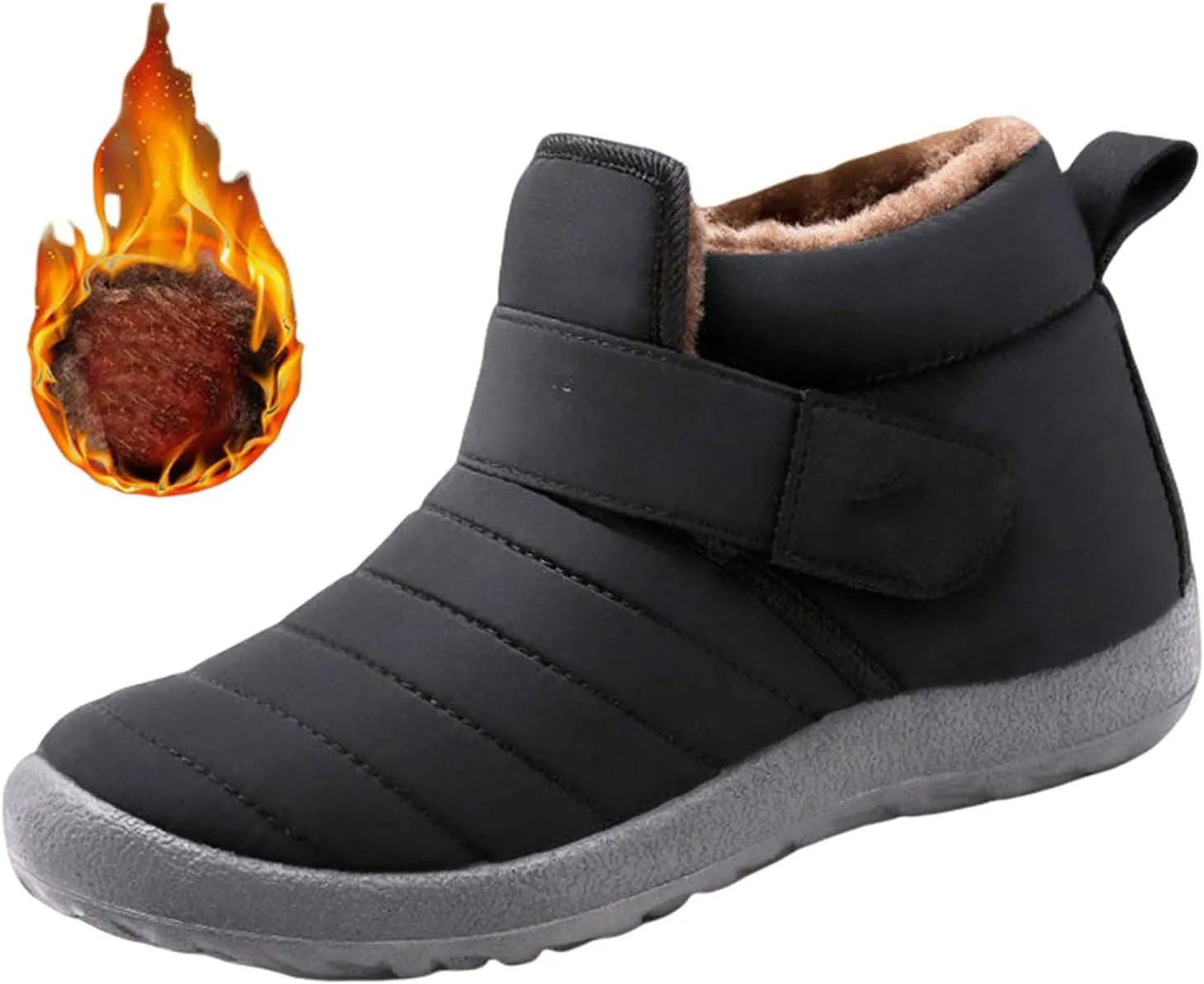 Anthoern Shoes Men's Waterproof Fashion Shoes Handmade Suede High Boots Non-Slip Breathable Lightweight Shoes