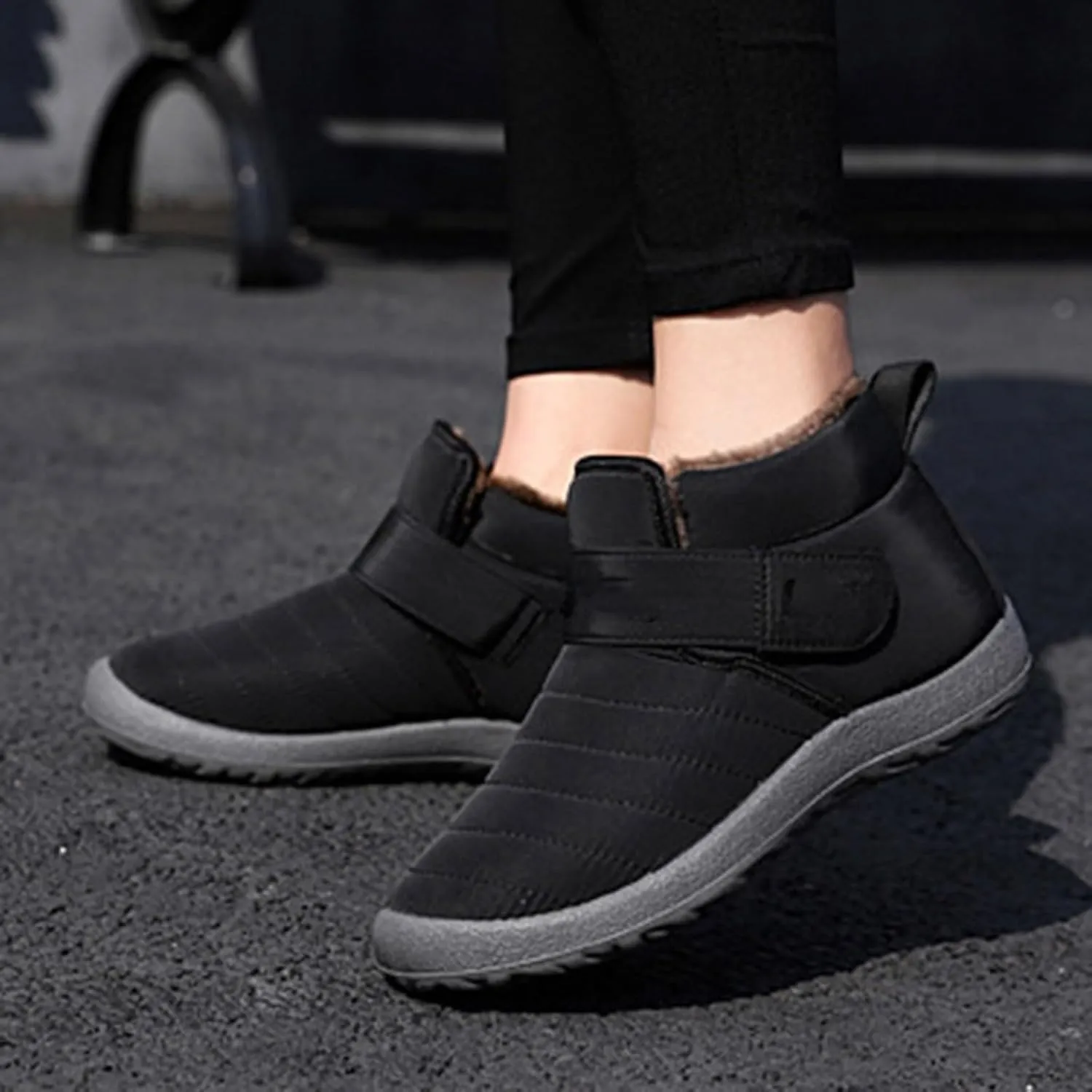 Anthoern Shoes Men's Waterproof Fashion Shoes Handmade Suede High Boots Non-Slip Breathable Lightweight Shoes