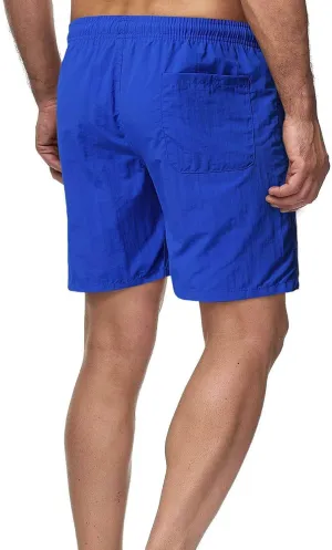 Athletic Shorts for Men Elastic Waist Mid Waist Running Shorts High Waisted Gym Workout Short with Pockets
