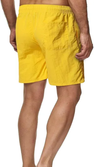 Athletic Shorts for Men Elastic Waist Mid Waist Running Shorts High Waisted Gym Workout Short with Pockets