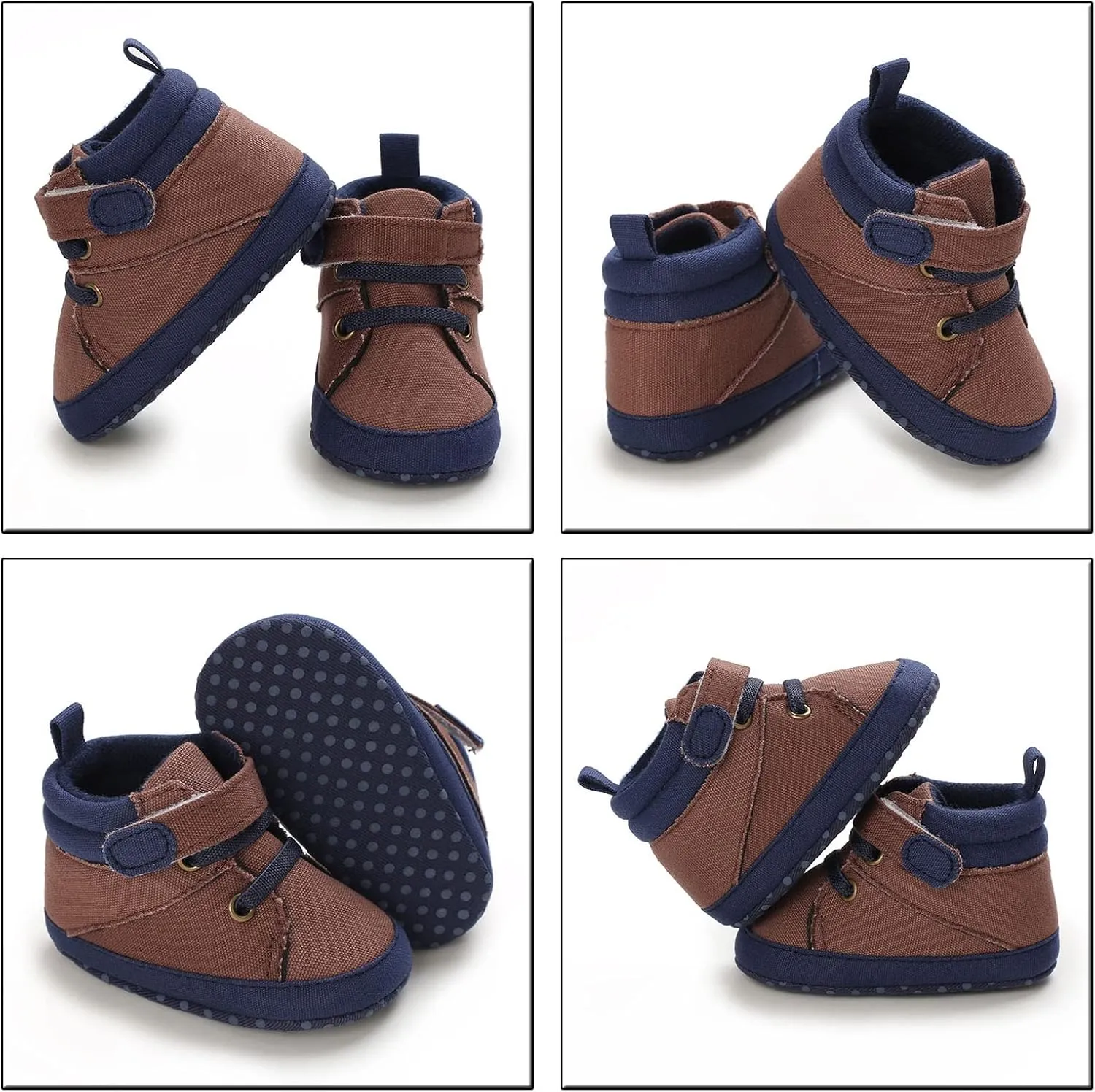 Baby Girls and Boys Warm Shoes Soft Comfortable Canvas Infant Toddler Home Shoes Toddler Winter Boots Boys