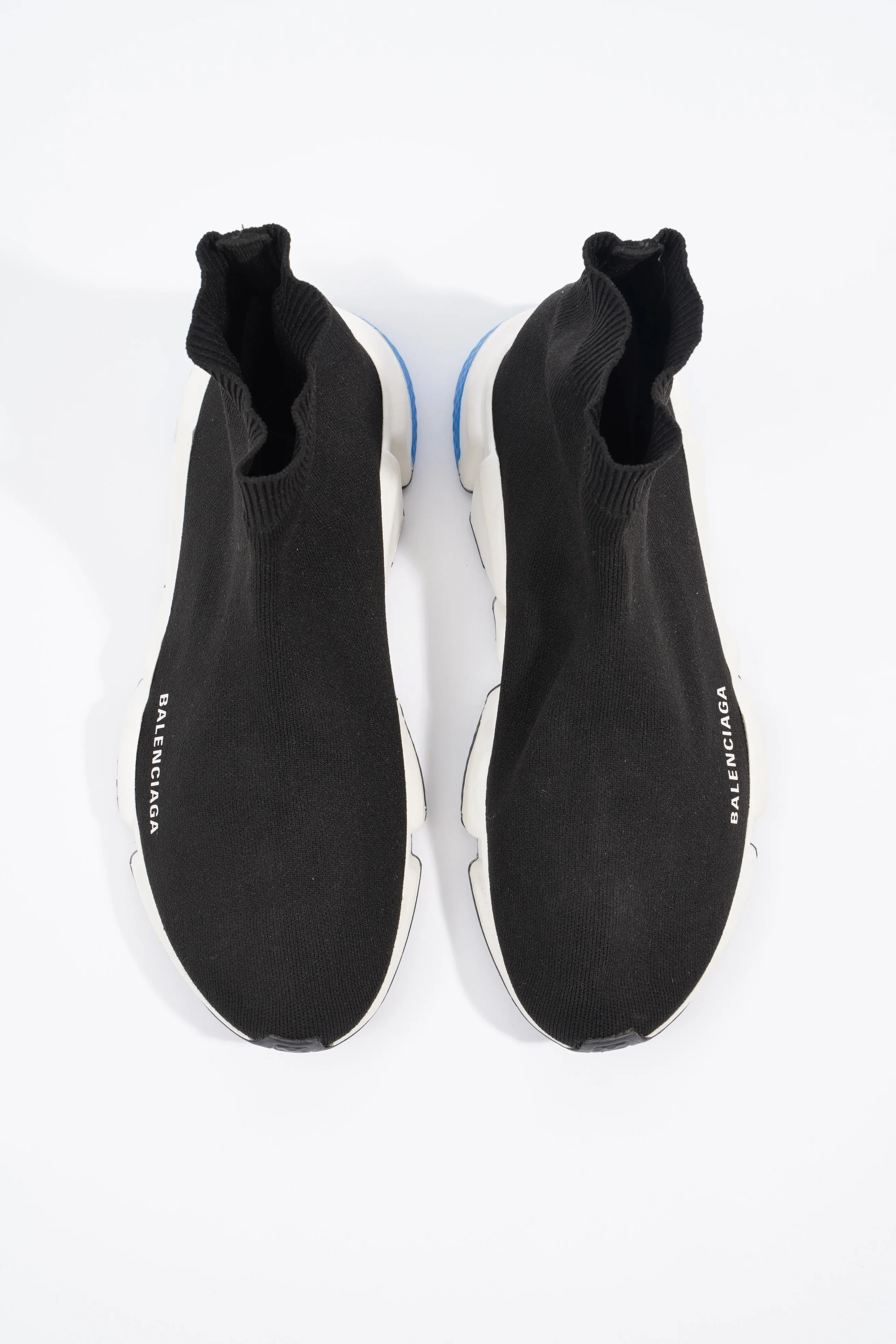 Balenciaga Speed Black / White / Blue EU 40 / UK 6