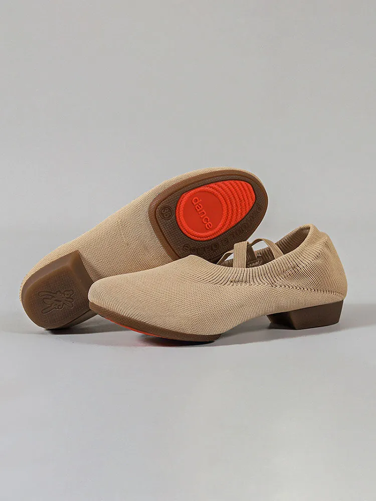 Ballet Shoes Low Heel Soft Sole Body Exercise Shoes