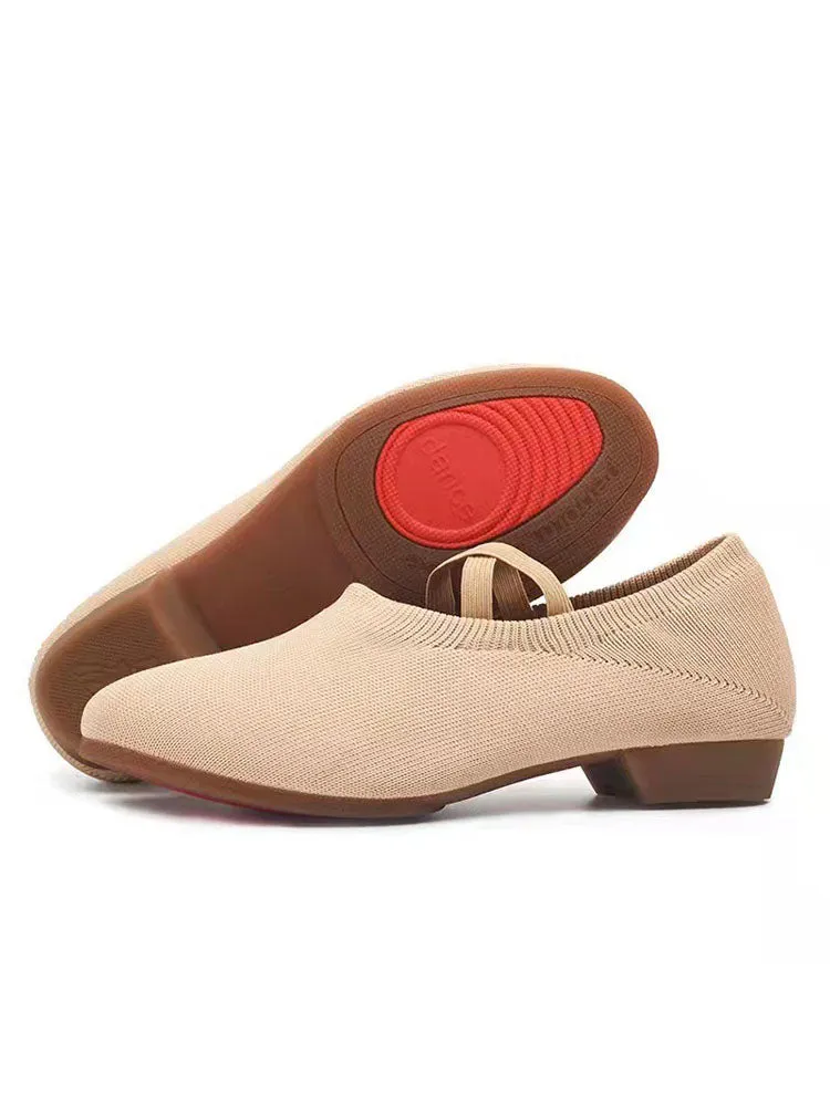 Ballet Shoes Low Heel Soft Sole Body Exercise Shoes