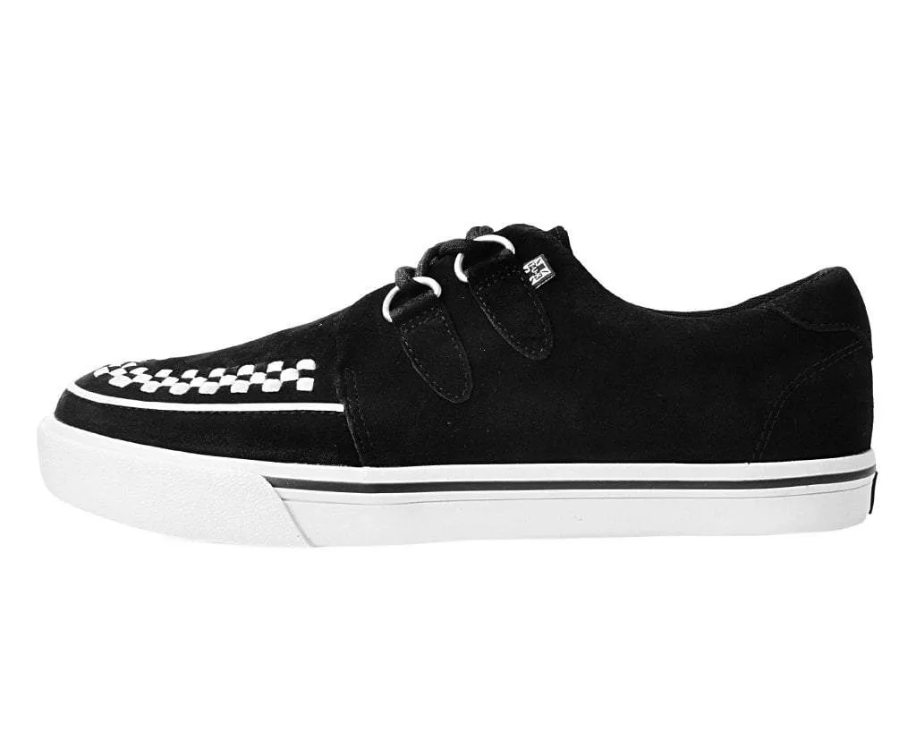 Black Suede D-Ring White Interlace VLK Sneaker