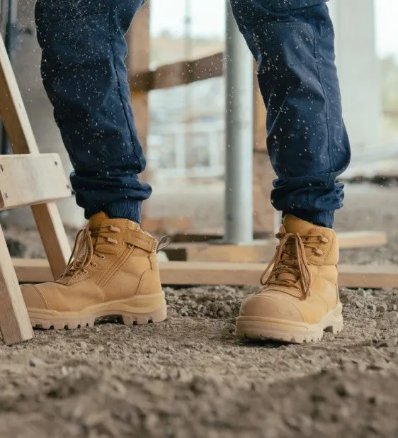 BLUNDSTONE 8550 RotoFlex Zip Safety Boot - Wheat