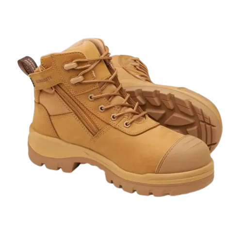 BLUNDSTONE 8550 RotoFlex Zip Safety Boot - Wheat