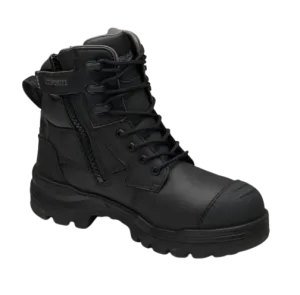 BLUNDSTONE 8561 RotoFlex 6" Zip Safety Boot - Black