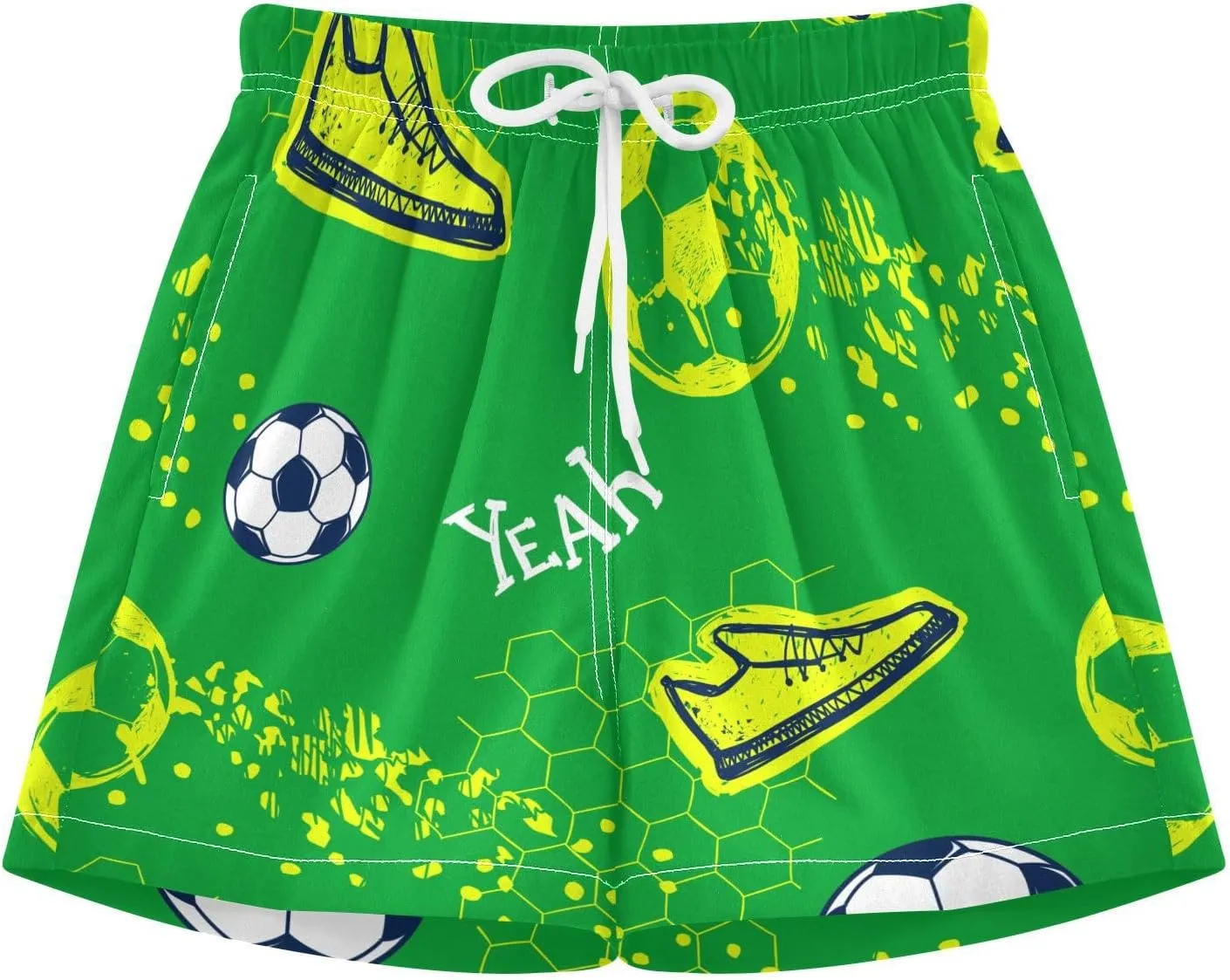 Boys' Board Shorts with Compression Liner Quick Dry Boys Swim Trunks Casual Shorts 4-13Y