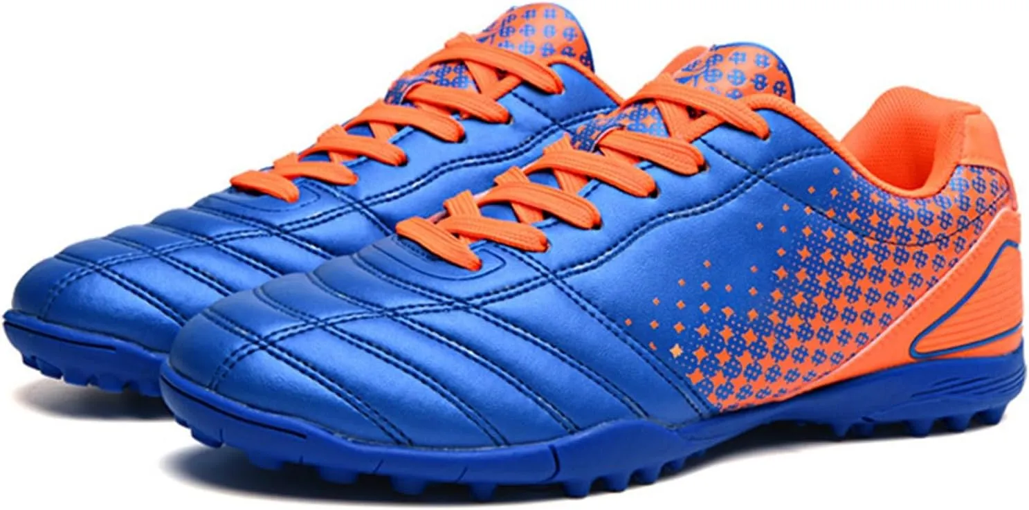 Boys Soccer Football Cleats Shoes Kids Running Training Shoes Teenager Indoor Outdoor Football Shoes Sneakers