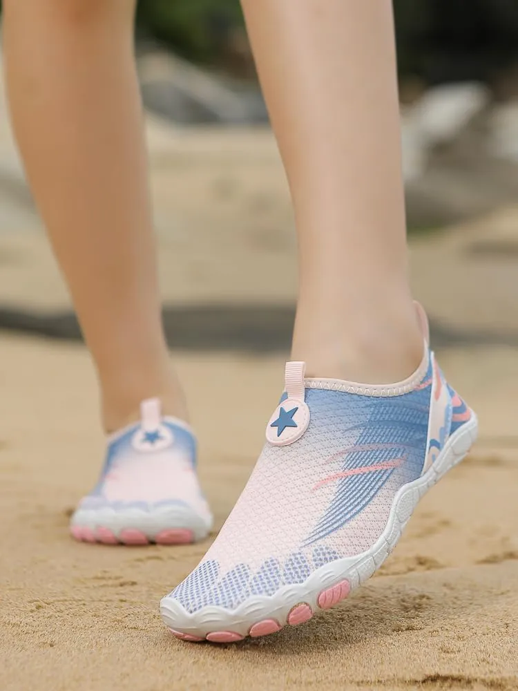 Breathable Barefoot Shoes for Women Men Athletic Wide Toe Waterproof Shoes Hiking Running Footwear with Non-Slip Sole