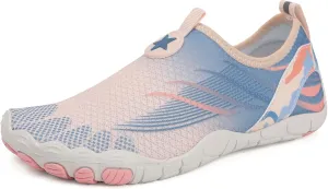 Breathable Barefoot Shoes for Women Men Athletic Wide Toe Waterproof Shoes Hiking Running Footwear with Non-Slip Sole