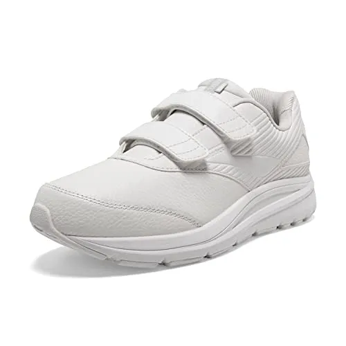 Brooks Addiction Walker V-Strap 2 Men's Walking Shoe - White/White - 15 Wide