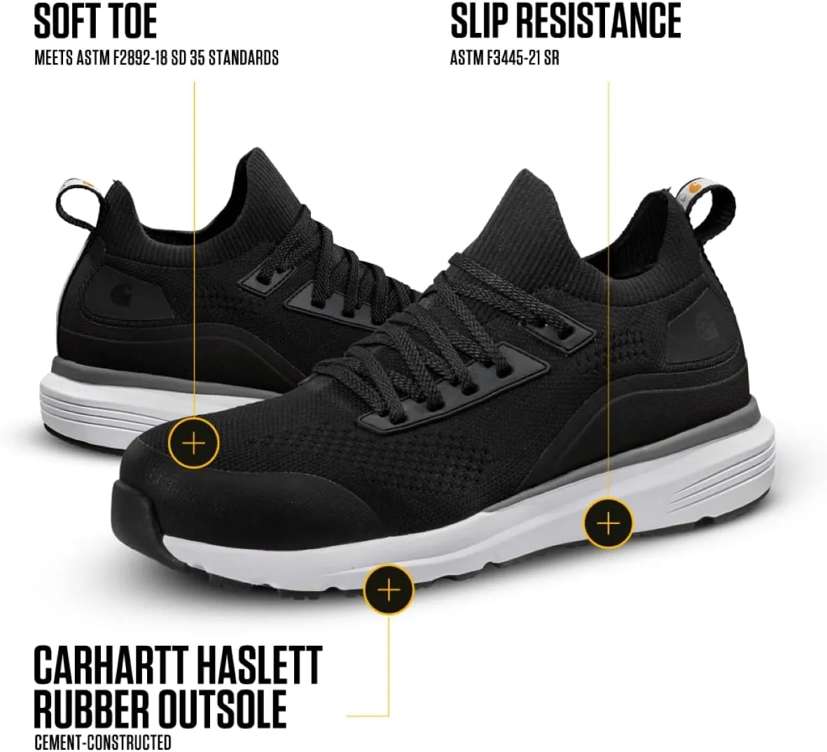 Carhartt Footwear FS2001W Women's Haslett 3-Inch SD Work Shoe