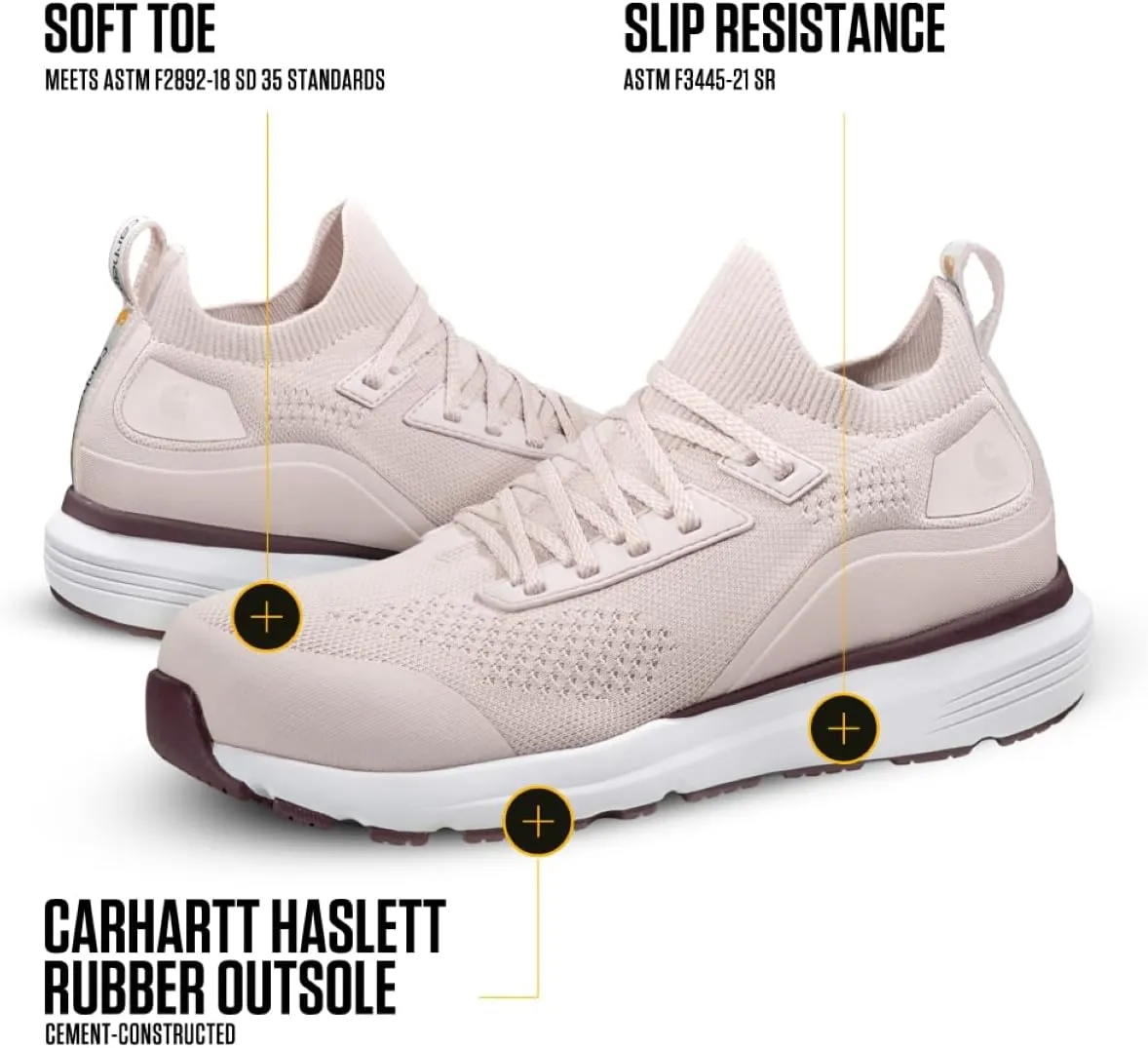 Carhartt Footwear FS2001W Women's Haslett 3-Inch SD Work Shoe