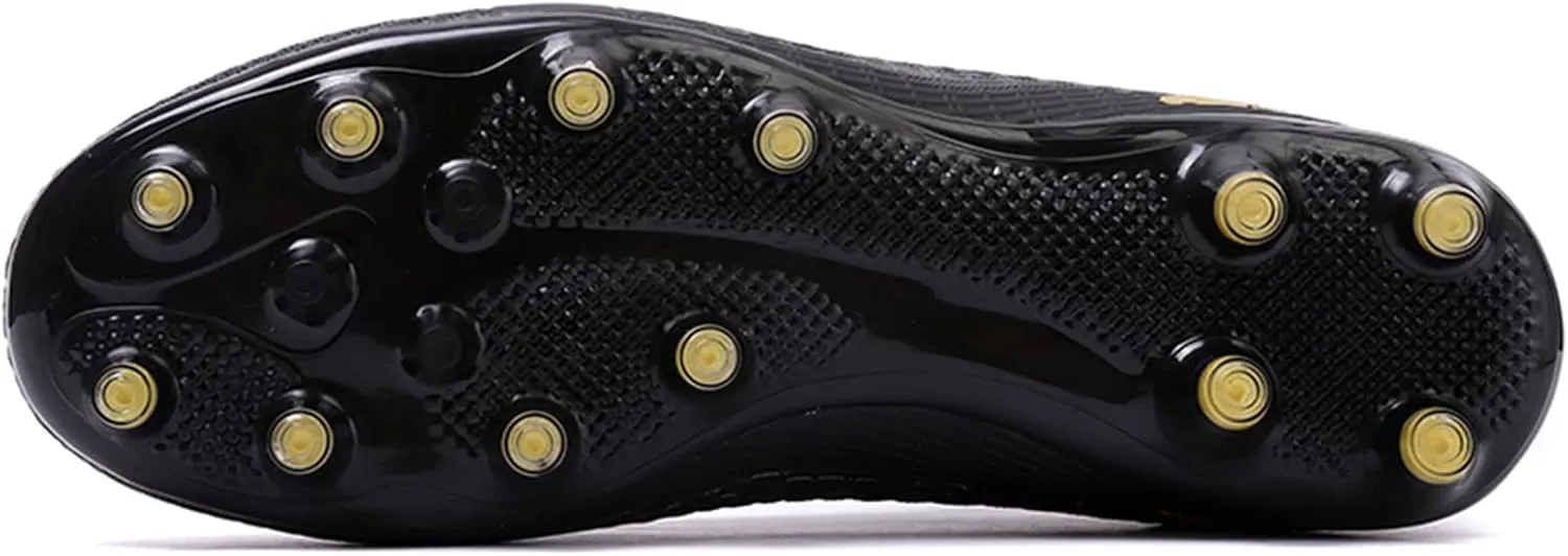 CERYTHRINA Mens Soccer Cleats Football Boots Spikes Shoes High-Top Outdoor/Indoor Training TF/AG Turf Sports Shoes