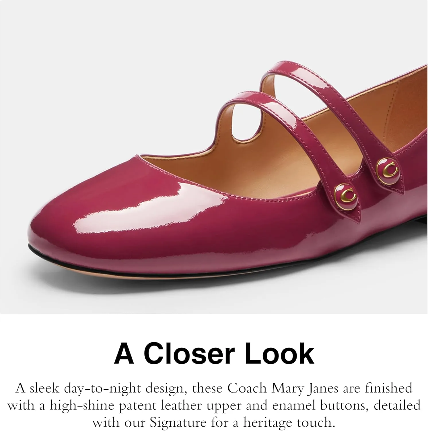 Coach Women's Winley Mary Jane Flat