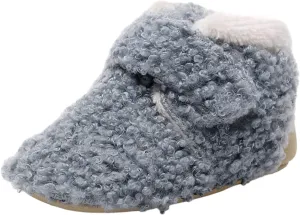 Cotton Girls Plush Shoes Boots Warm Infant Boys Snow First Soft Walkers Baby Baby Shoes Flexible Toddler Shoes