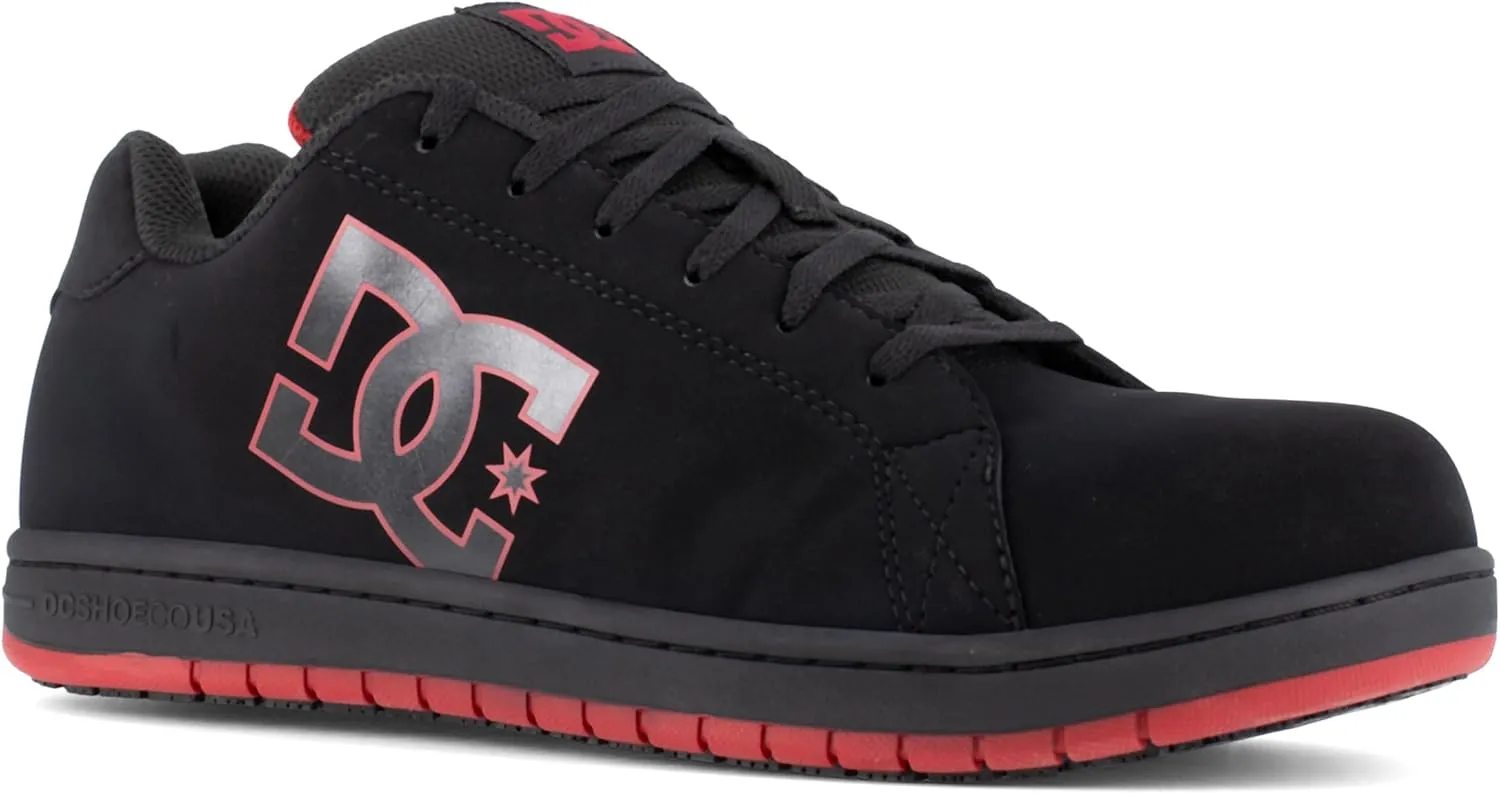 DC Men's Gaveler Work Powered by MaxTrax Composite Toe Slip Resistant Shoe