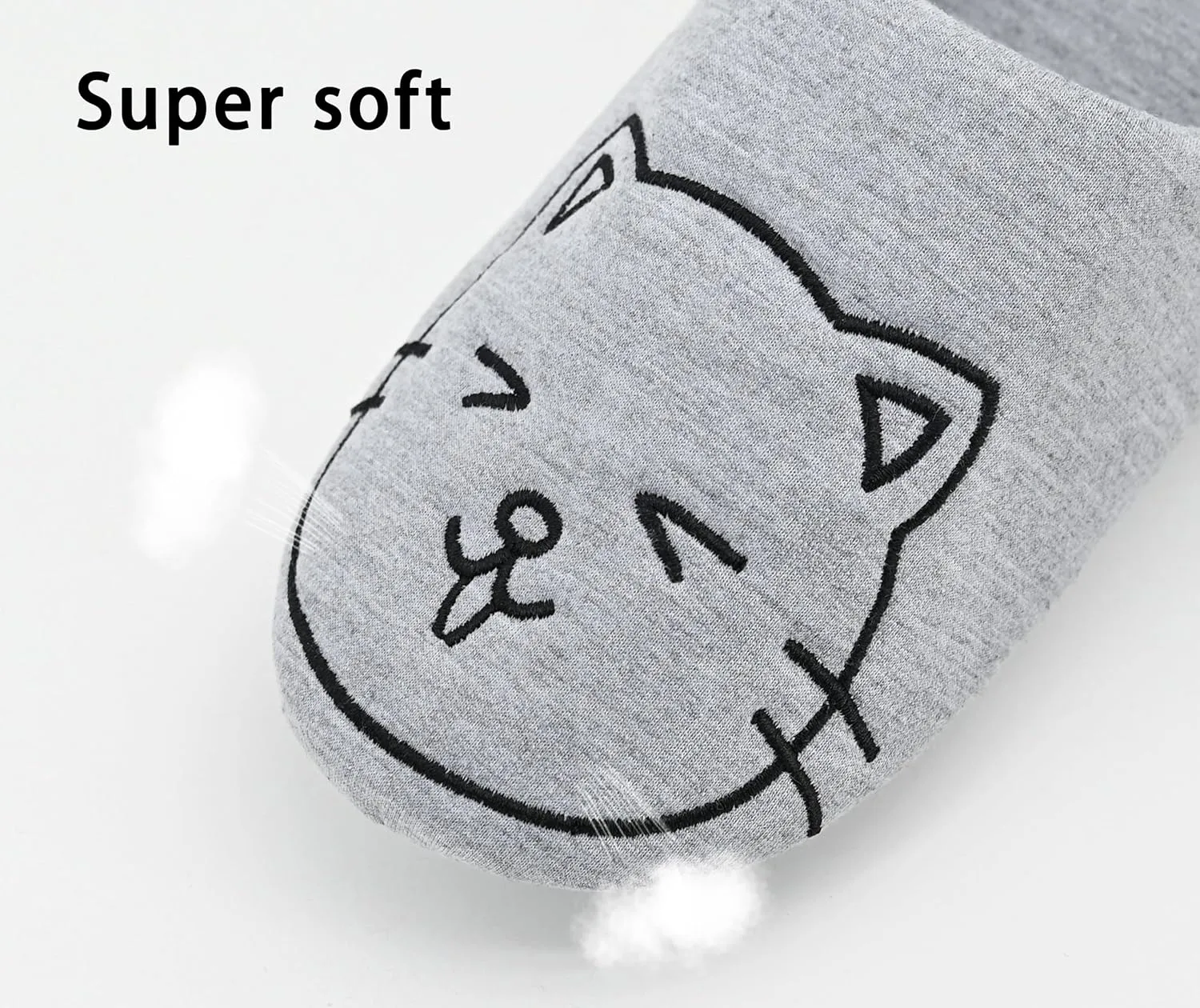 DICUIRD Women's Animal Fleece Home Slippers with Hard Sole, Comfortable Indoor or Outdoor Animal Bedroom Shoes