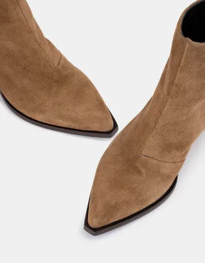 DOF Studios 'Ellen Boot' - Tobacco Suede