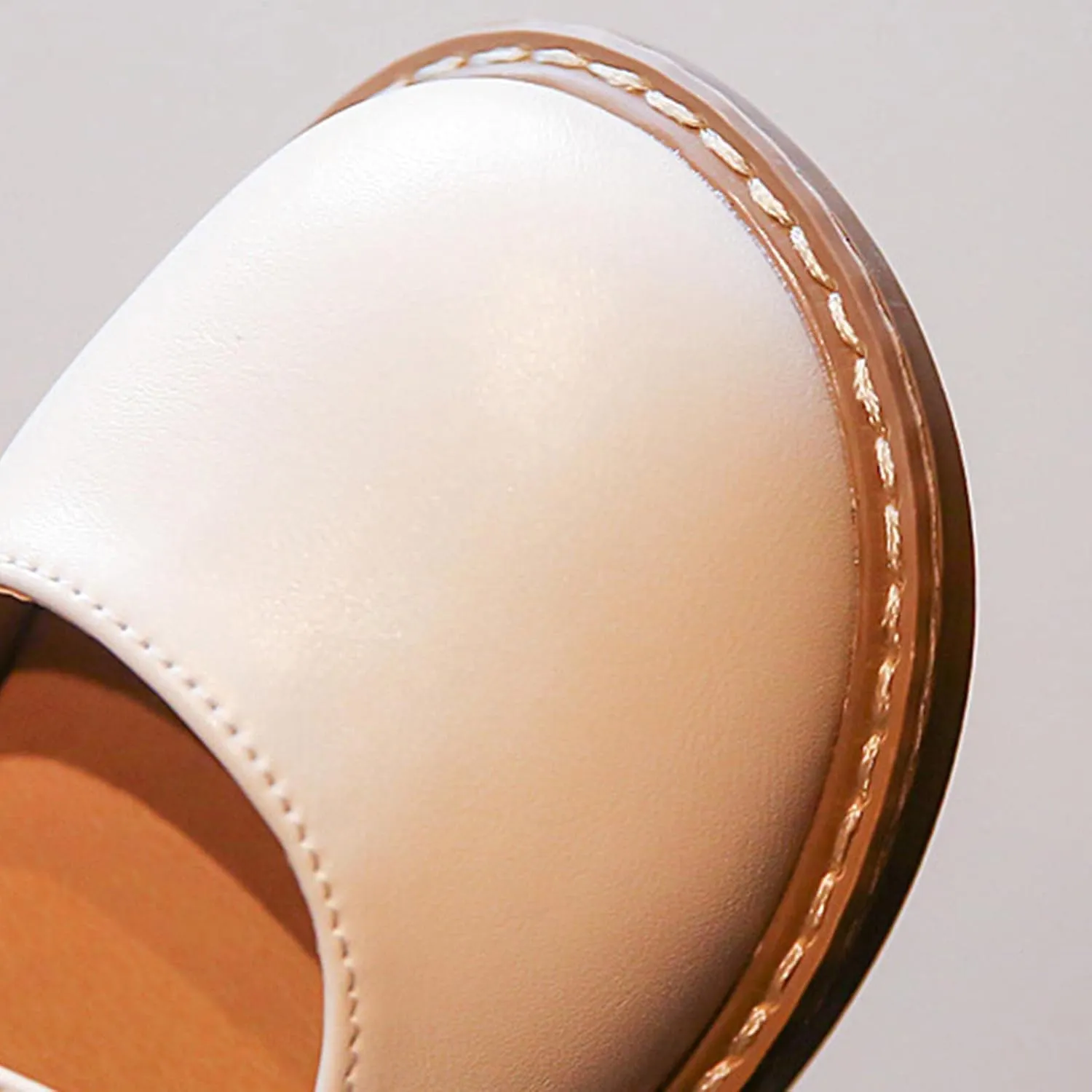 Fashion Four Seasons Children Casual Shoes Girls Round Toe Flat Sole Thick Sole Solid Double Buckle for Girls Boots