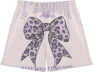 Girls Athletic Shorts Summer Elastic Casual Shorts with Pockets Kids Bottom Sports for Girls 7-15Y