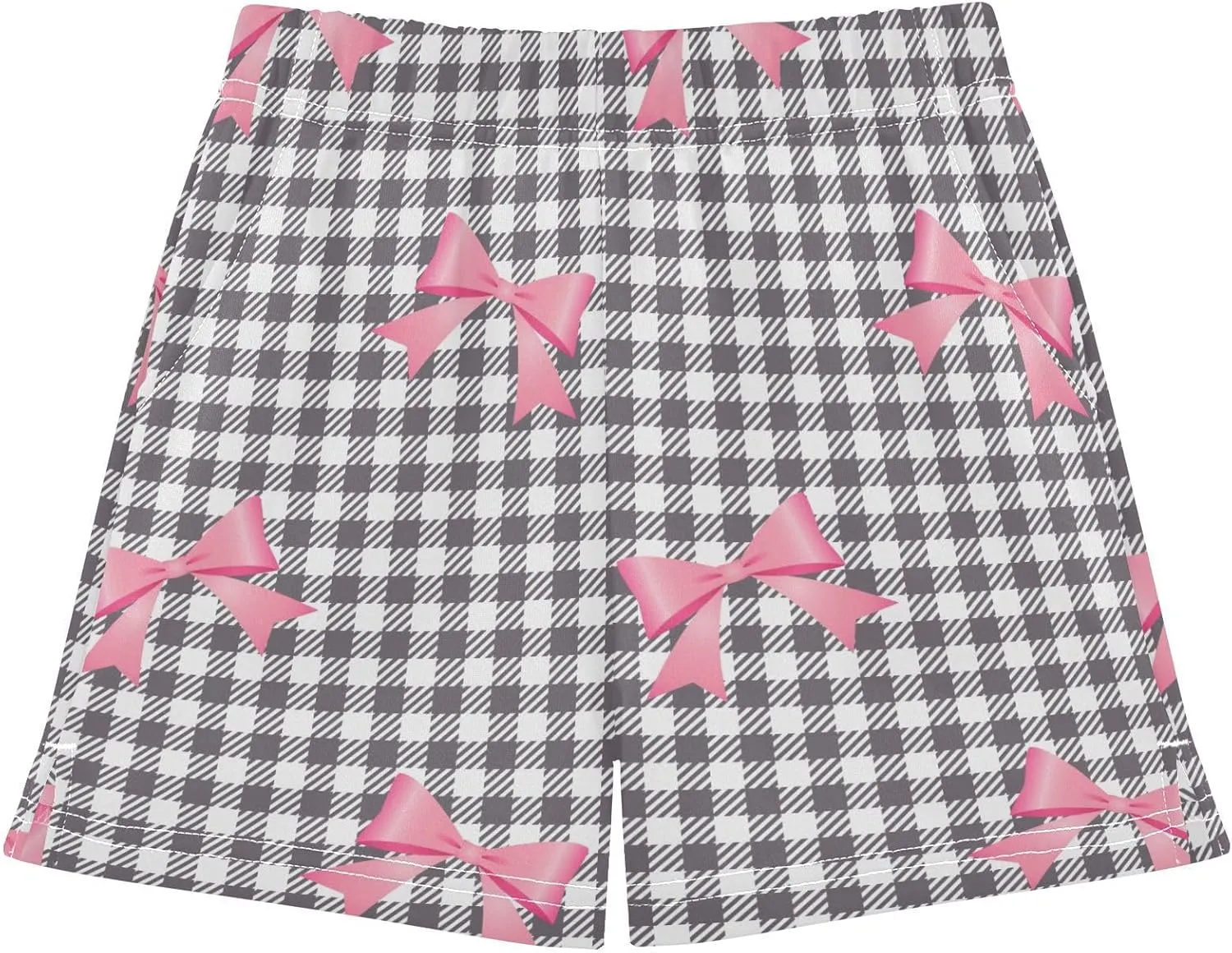 Girls Athletic Shorts Summer Elastic Casual Shorts with Pockets Kids Bottom Sports for Girls 7-15Y