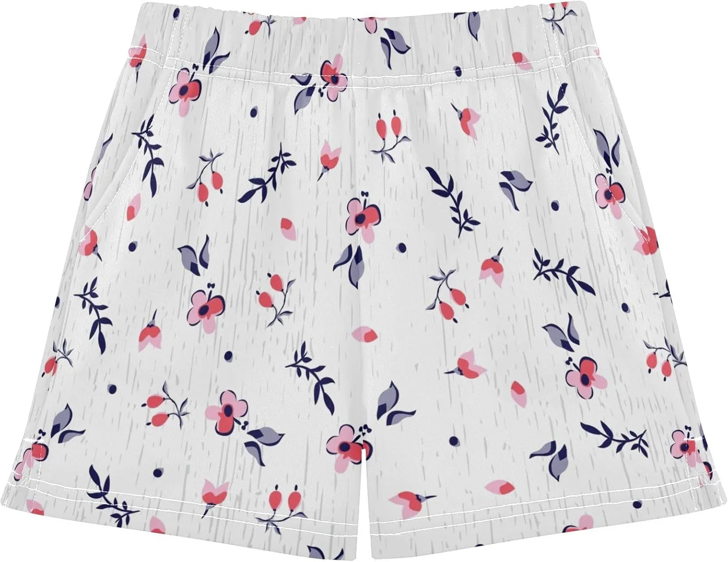 Girls Running Shorts Active Short Summer Sports Shorts with Pocket for Kids 7-15 Years