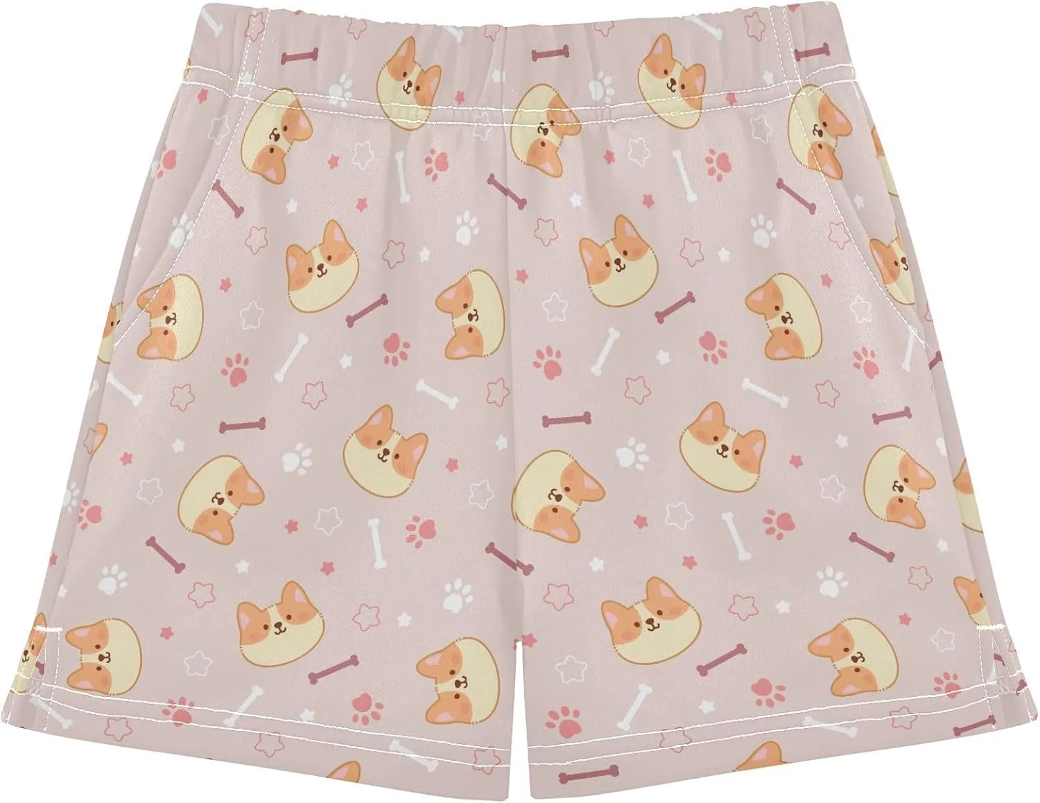 Girls Running Shorts Active Short Summer Sports Shorts with Pocket for Kids 7-15 Years