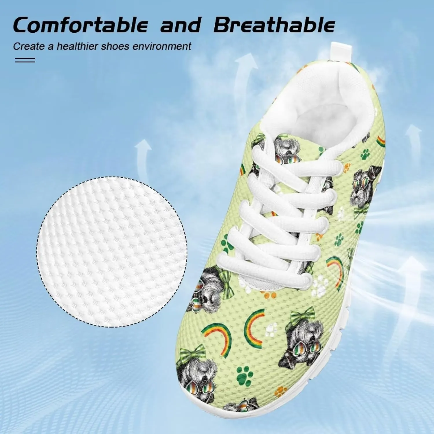 Girl's Sport Shoes Athletic Sneakers for Running Jogging Walking