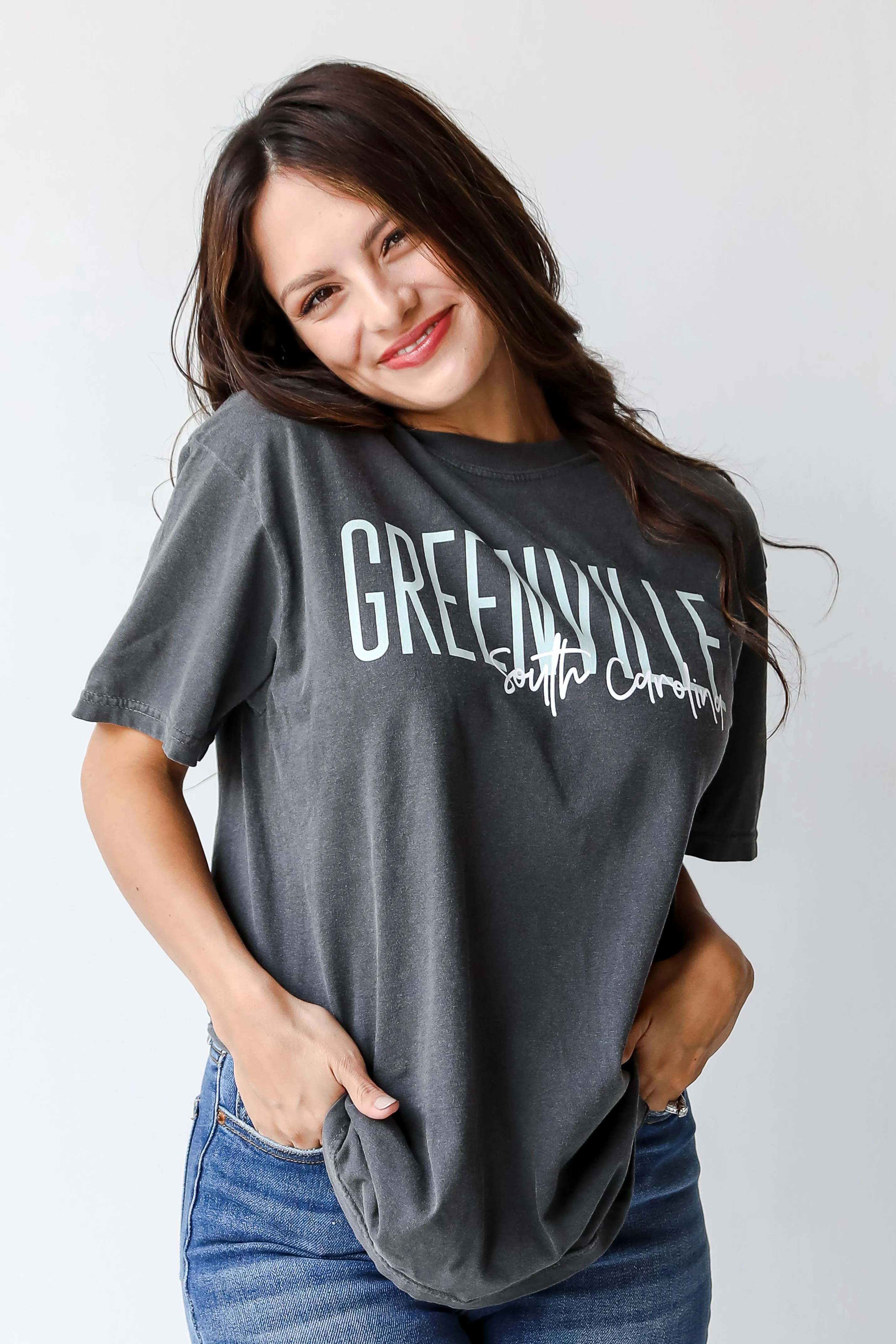 Greenville South Carolina Script Tee