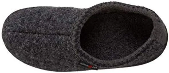 HAFLINGER Unisex ATB Pure Wool Hard Sole Slippers