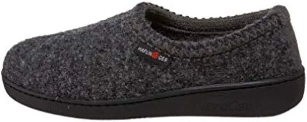 HAFLINGER Unisex ATB Pure Wool Hard Sole Slippers