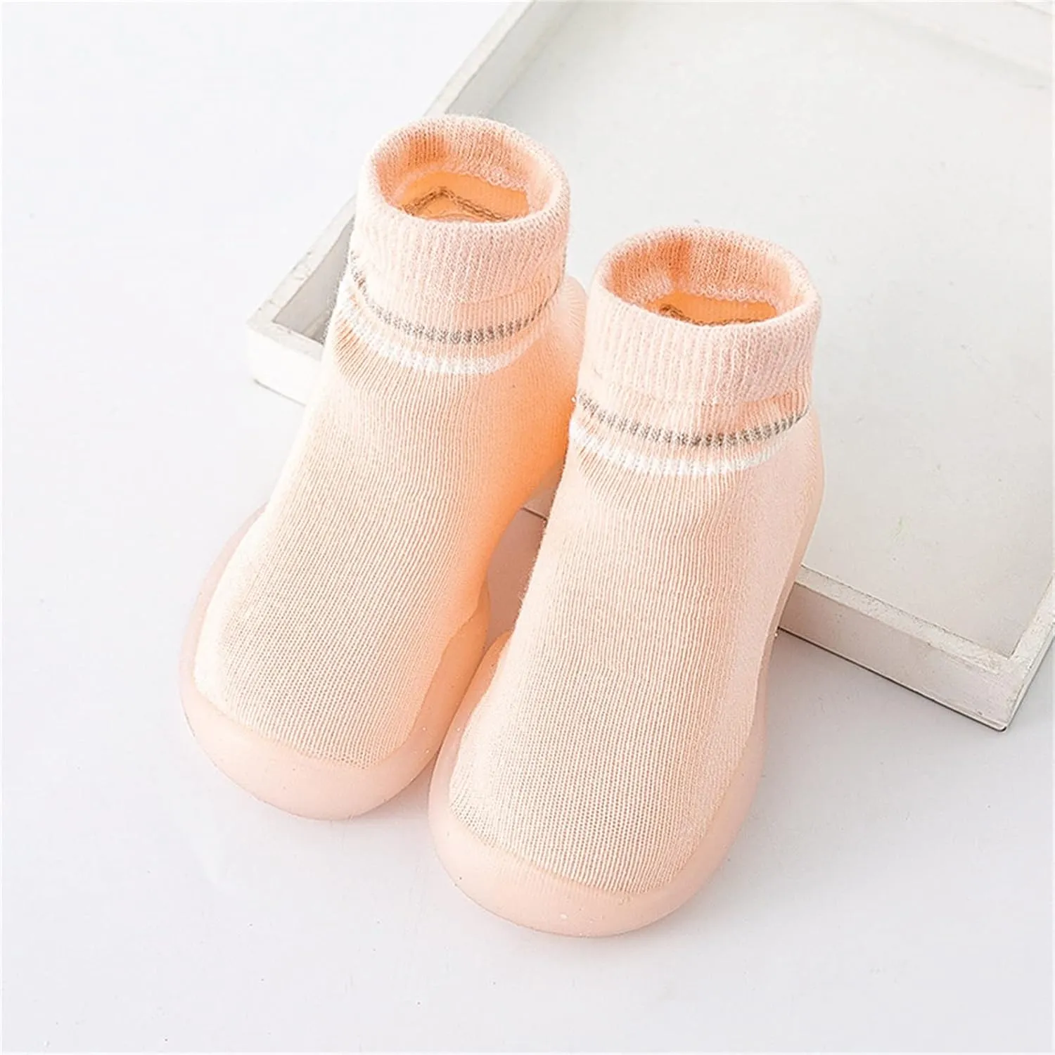 High Top Shoes for Girls Toddler Kids Infant Newborn Baby Boys Girls Shoes First Walkers Antislip Shoes Socks Shoes Prewalker Canvas Shoes for Boys