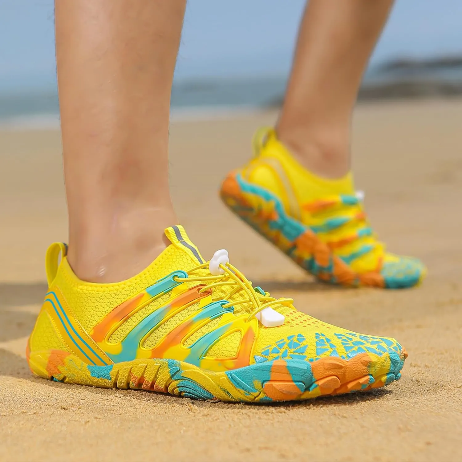 Hike Barefoot Shoes for Women Men Unisex Quick Dry Beach Walking Slip On Training Sneakers Non-Slip Athletic Swiming Shoes Comfortable Outdoor Hiking Footwear