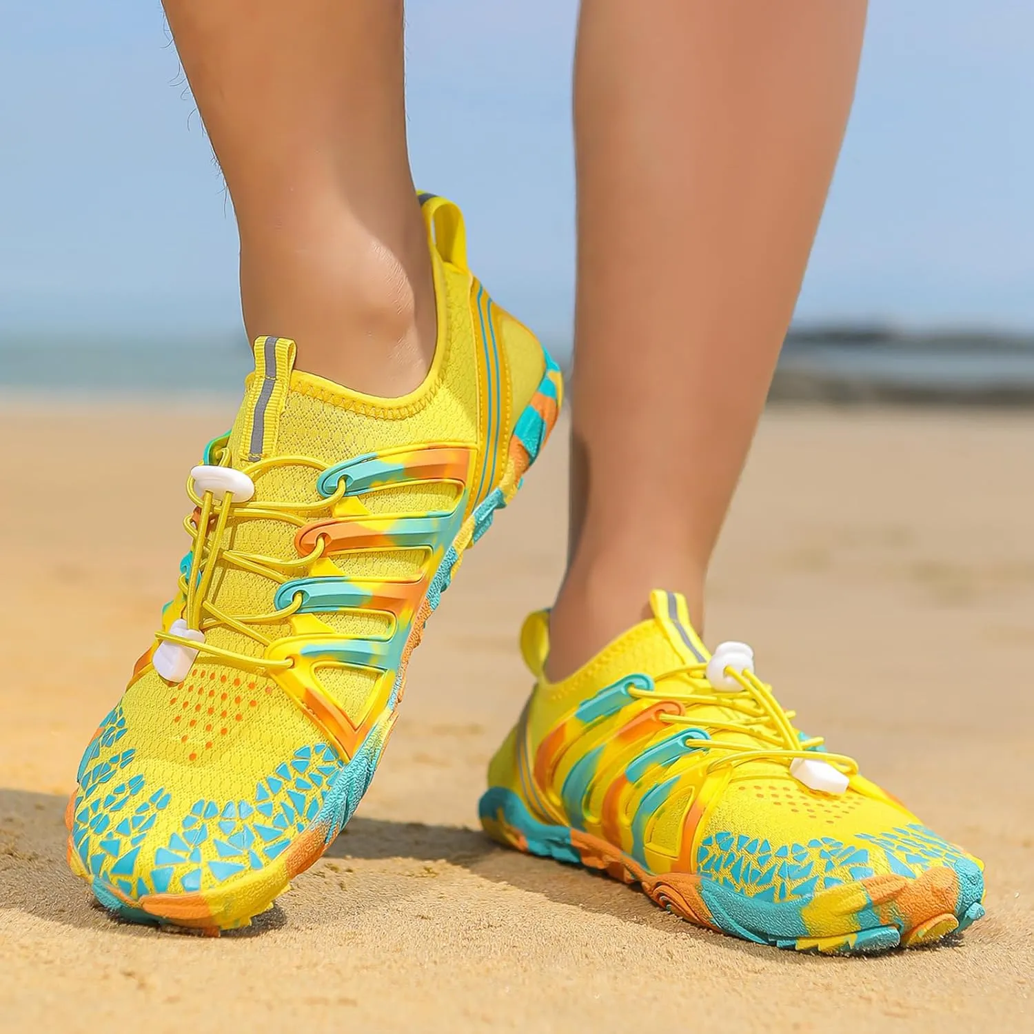 Hike Barefoot Shoes for Women Men Unisex Quick Dry Beach Walking Slip On Training Sneakers Non-Slip Athletic Swiming Shoes Comfortable Outdoor Hiking Footwear