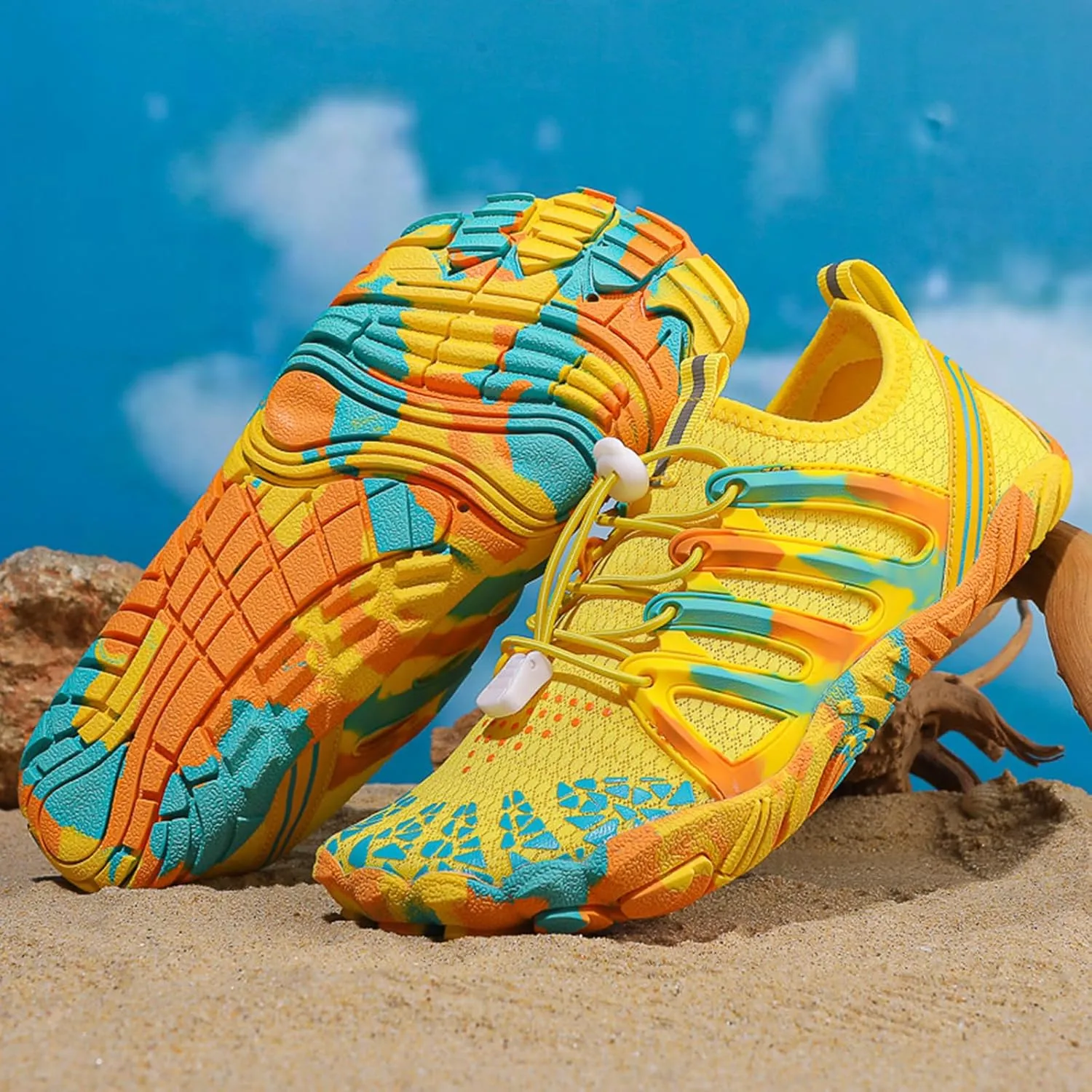 Hike Barefoot Shoes for Women Men Unisex Quick Dry Beach Walking Slip On Training Sneakers Non-Slip Athletic Swiming Shoes Comfortable Outdoor Hiking Footwear