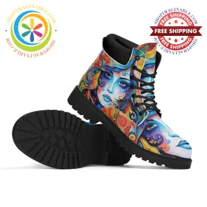 Hippy Psychedelic Women's Boots