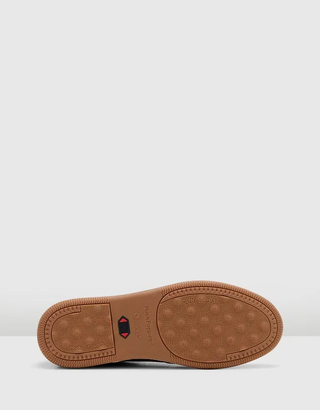 Hush Puppies Danny Lace Up Leather Sneaker
