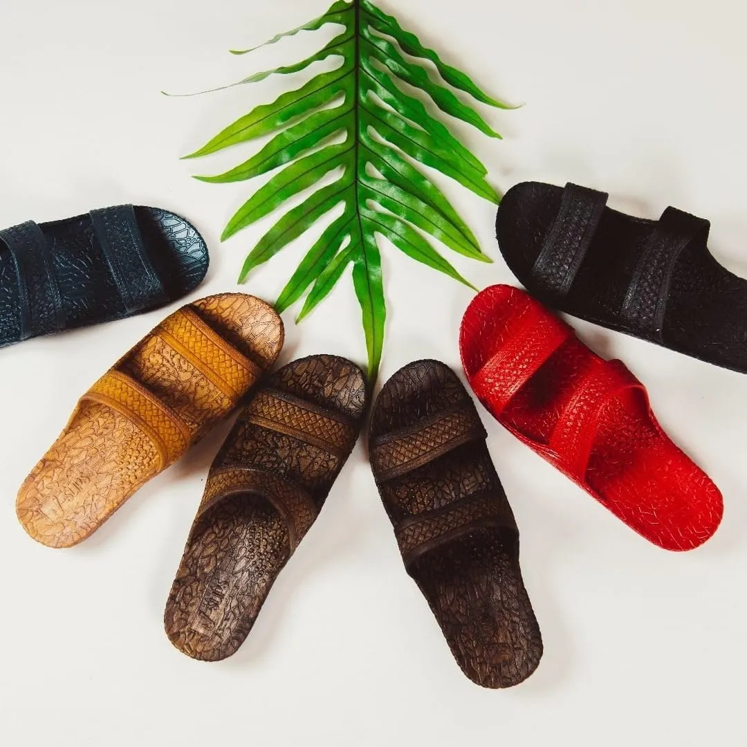 J-Slips Kids Sandals - Comfortable Boys and Girls Jesus Jandals for Beach and Summer - Waterproof Hawaiian Slides in 12 Colors, Sandalias