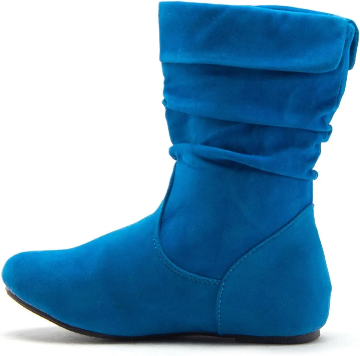 Jazam?? Little Toddler Girls' Bella Suede Zipped Knee High Riding Dress Boots