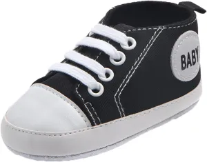 Kids Child Canvas Shoes Non-Slip Prewalker Colour Solid Floor Sneakers Outdoor Cute Lace up Sports Shoes